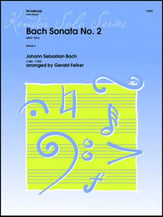 Bach Sonata #2 cover